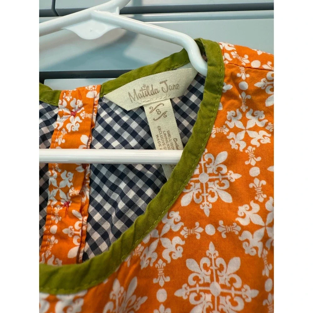 Matilda Jane Girls Halloween Dress witch Vampire Polka Dot Size 8